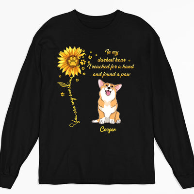 My Dog My Sunshine - Personalized Custom Long Sleeve T-shirt