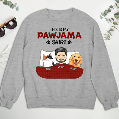 Pawjama Shirt - Personalized Custom Sweatshirt