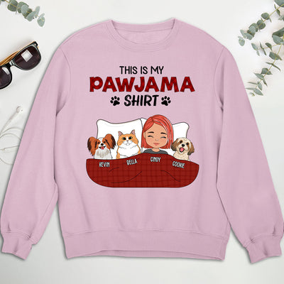 Pawjama Shirt - Personalized Custom Sweatshirt