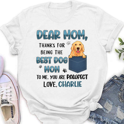 Dog Thank You - Personalized Custom Women's T-shirt