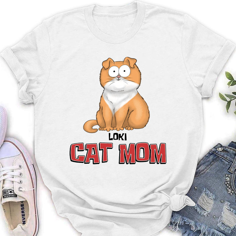 Red Cat Mom - Personalized Custom Women&