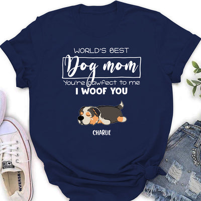 Pawfect Mom - Personalized Custom Women's T-shirt