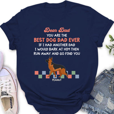 Retro Dog Mom - Personalized Custom Women's T-shirt