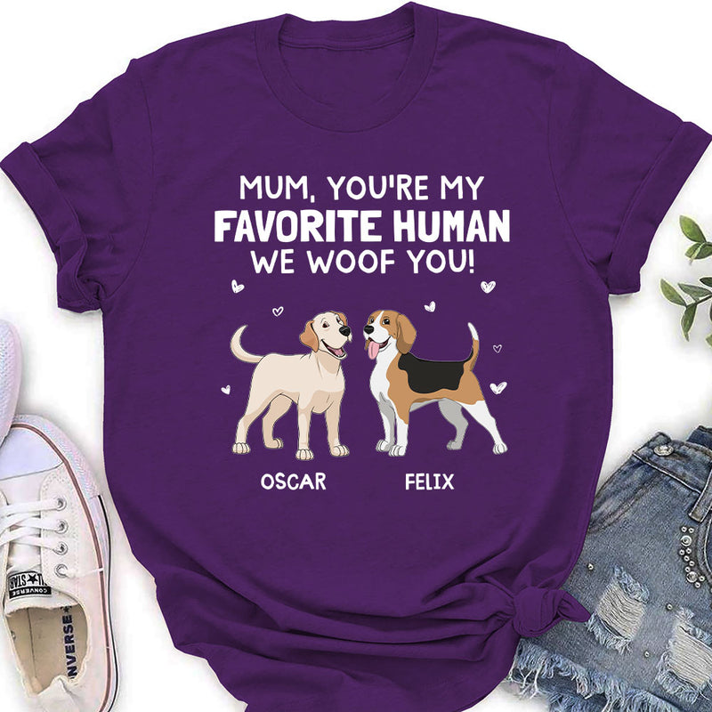 Woof You Mommy - Personalized Custom Women&