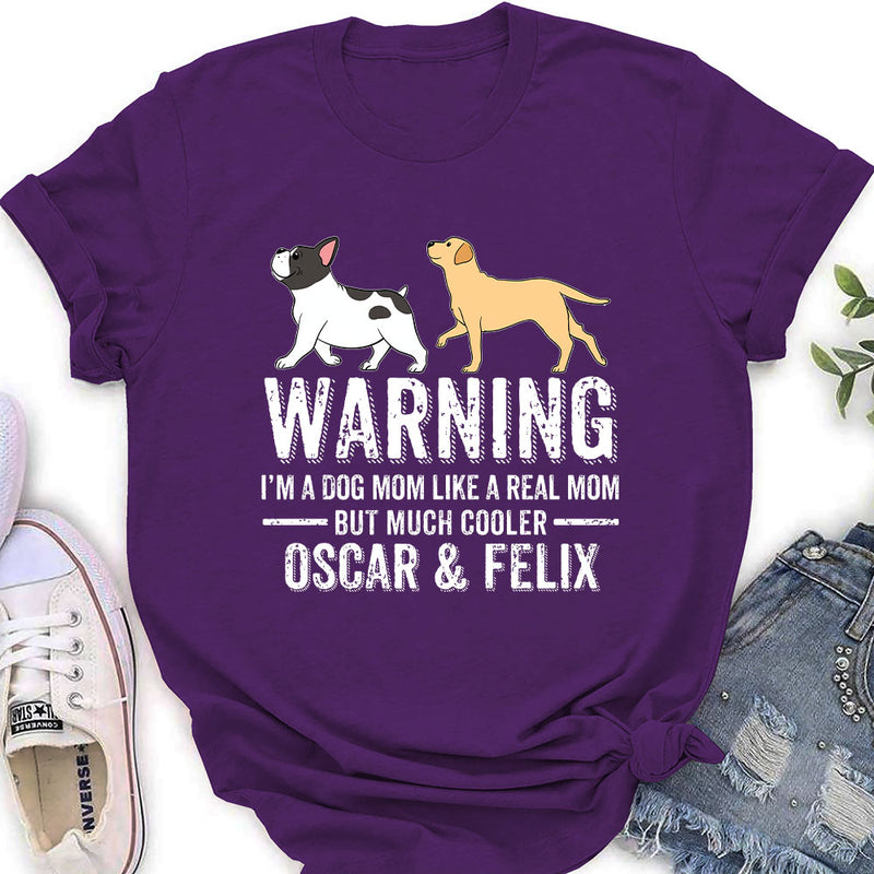 Cooler Than Real Dad - Personalized Custom Women&