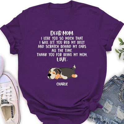 Love You So - Personalized Custom Women's T-shirt