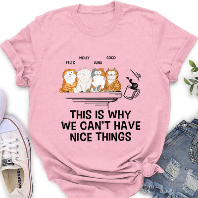 Why We Cant - Personalized Custom Women's T-shirt