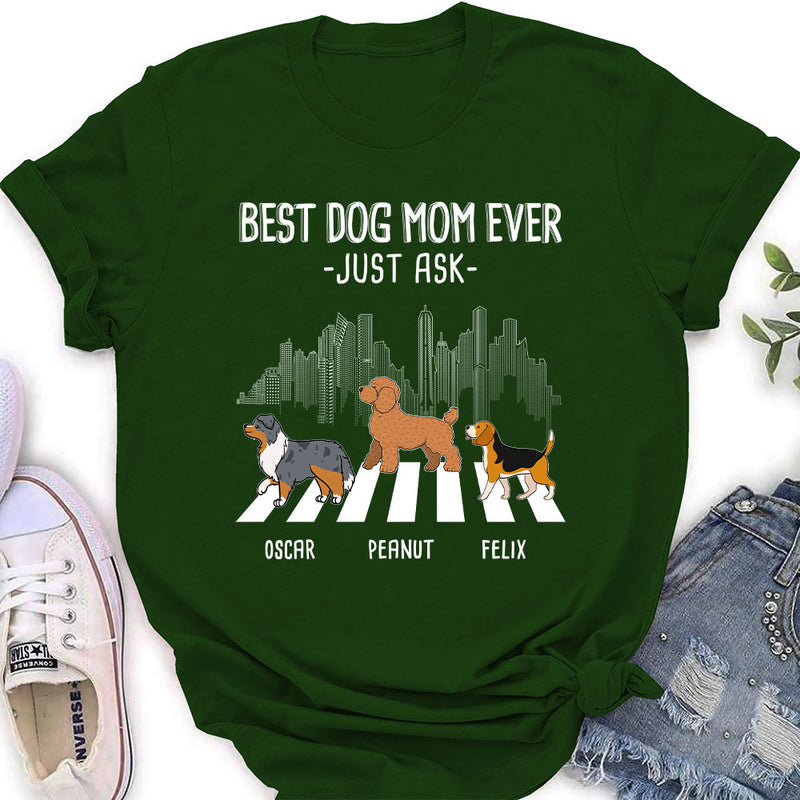 Dog Crossing - Personalized Custom Women&