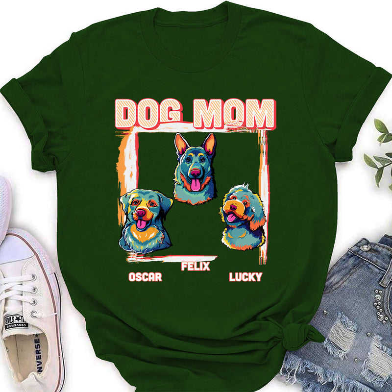 Cool Dad/ Mom Pop Art - Personalized Custom Women&