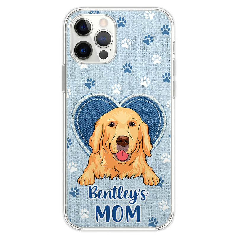 Dog Mom Jean - Personalized Custom Phone Case