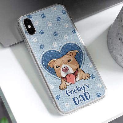 Dog Mom Jean - Personalized Custom Phone Case