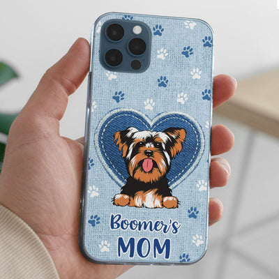 Dog Mom Jean - Personalized Custom Phone Case