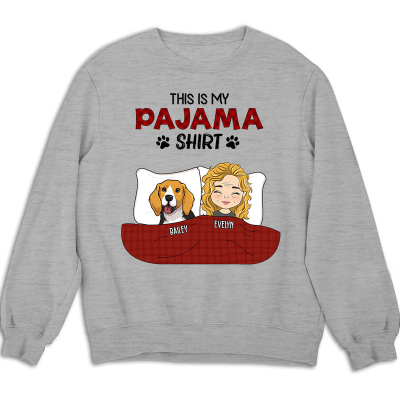 Pajama Shirt - Personalized Custom Sweatshirt