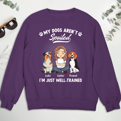 Spoiled Dog - Personalized Custom Sweatshirt