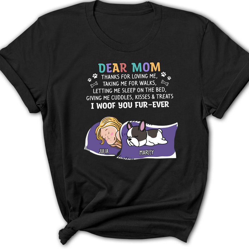 Dogs Thanks For 2 - Personalized Custom Women&