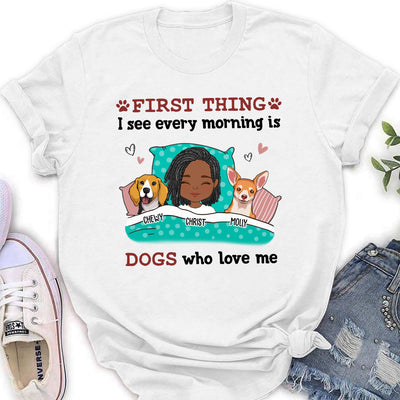 Every Morning - Personalized Custom Women's T-shirt