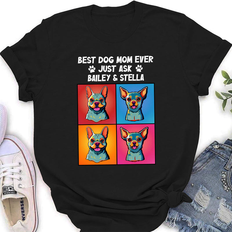 Just Ask Dog Dad - Personalized Custom Women&