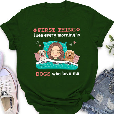 Every Morning 2 - Personalized Custom Women's T-shirt