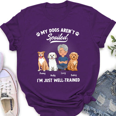 Spoiled Dog - Personalized Custom Women's T-shirt