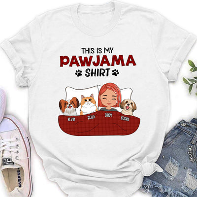 Pawjama Shirt - Personalized Custom Women's T-shirt