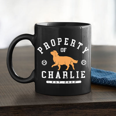 Dog Property - Personalized Custom Coffee Mug
