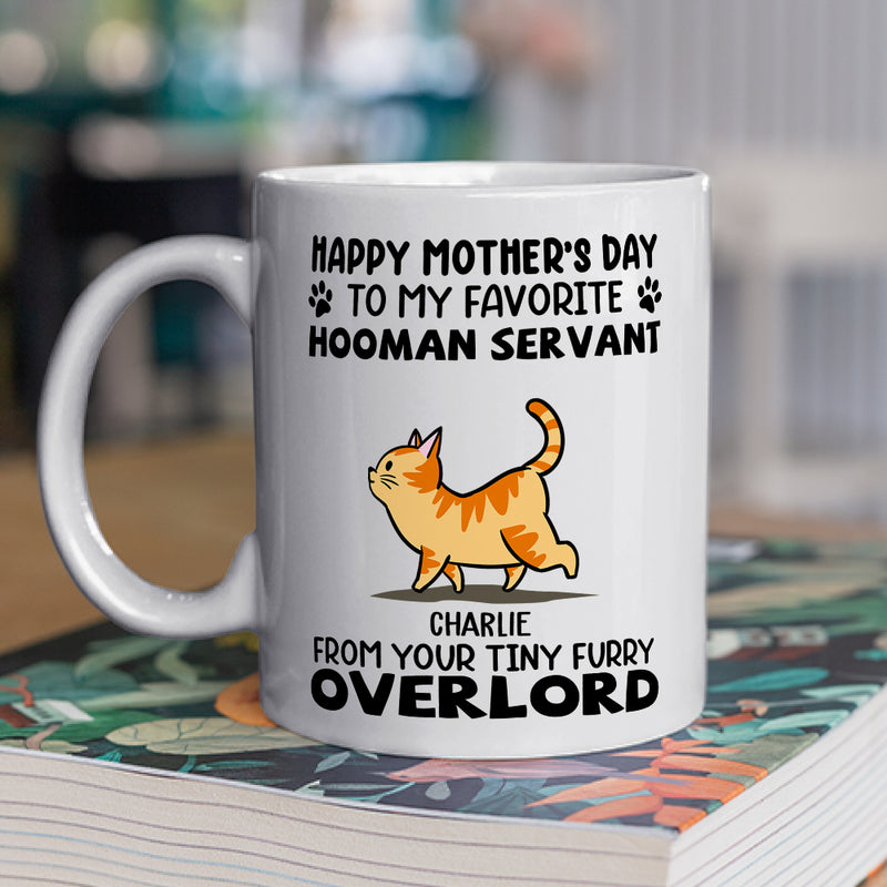 Cat Favorite Hooman Servant - Personalized Custom Coffee Mug