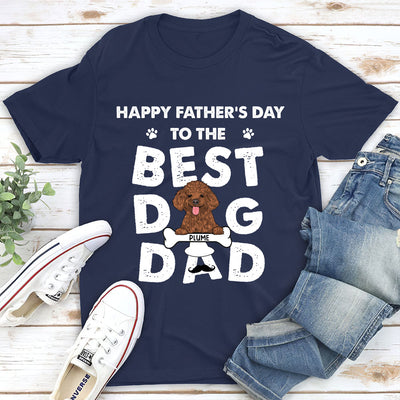Father‘s Day Dog - Personalized Custom Unisex T-shirt