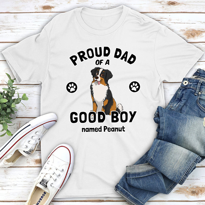 Proud Mom/Dad - Personalized Custom Unisex T-shirt