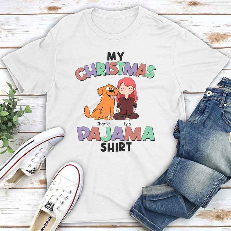 Colormix Pajama Shirt - Personalized Custom Unisex T-shirt