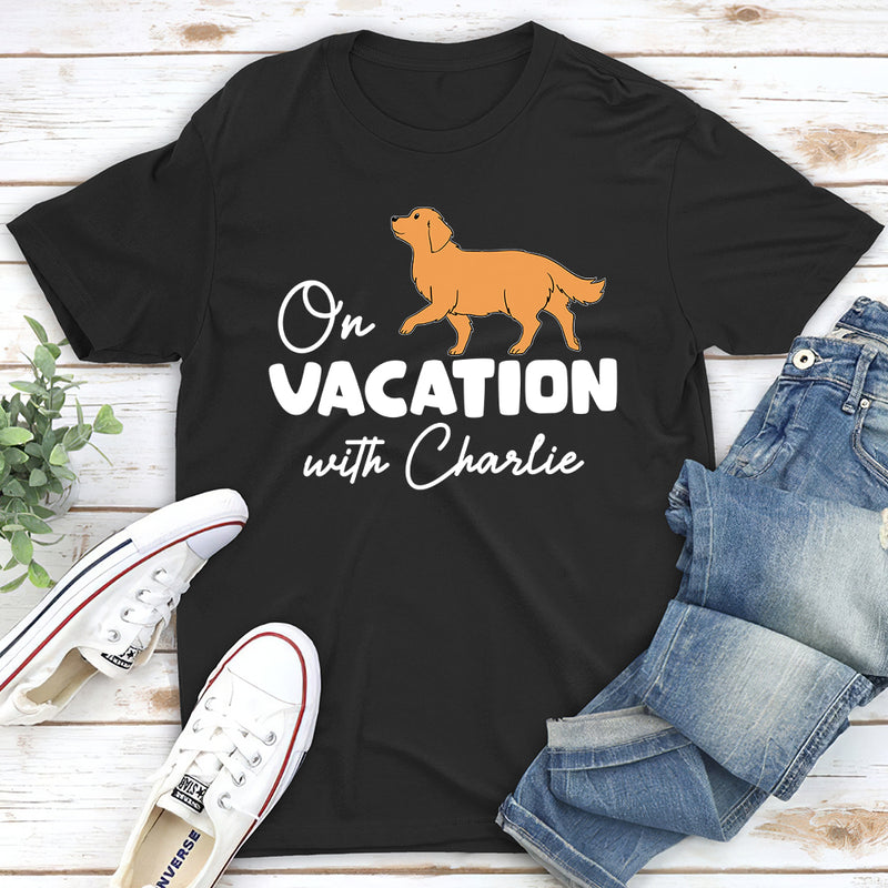 On Vaction - Personalized Custom Unisex T-shirt