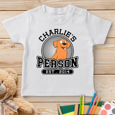 Dog Person - Personalized Custom Youth T-shirt