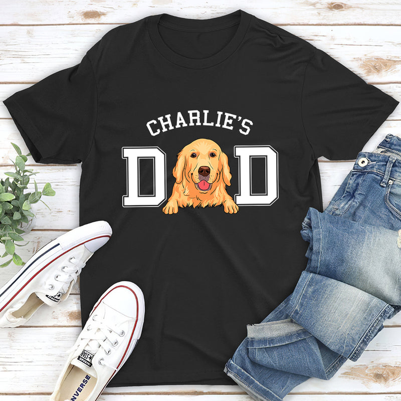 Dog Dad/Mom Basic - Personalized Custom Unisex T-shirt
