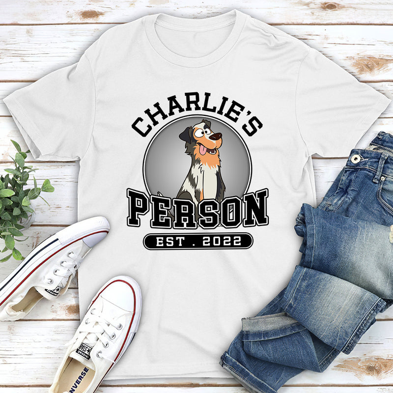 Dog Person - Personalized Custom Unisex T-shirt