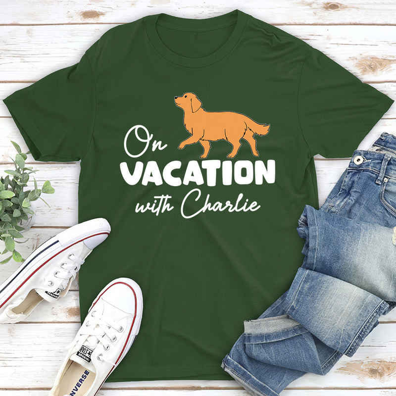 On Vaction - Personalized Custom Unisex T-shirt