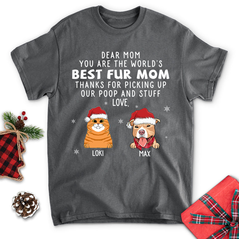 Thank You Fur Dad/Mom - Personalized Custom Unisex T-shirt
