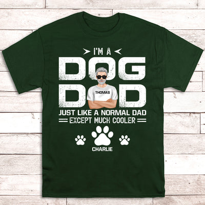 I‘m A Dog Dad - Personalized Custom Unisex T-shirt