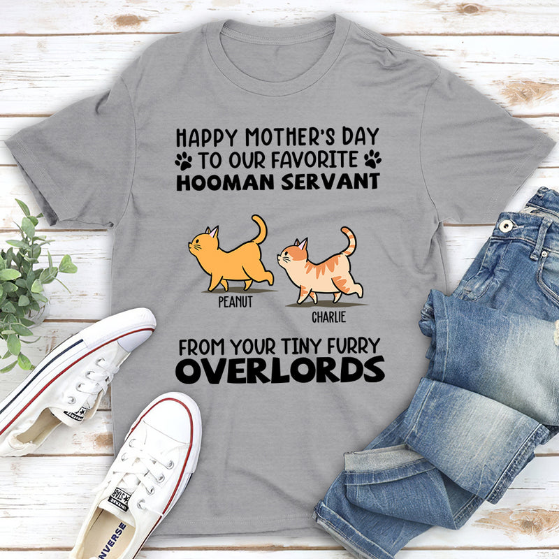 Cat Favorite Hooman Servant - Personalized Custom Unisex T-shirt