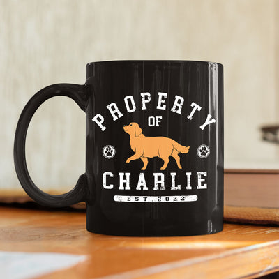 Dog Property - Personalized Custom Coffee Mug