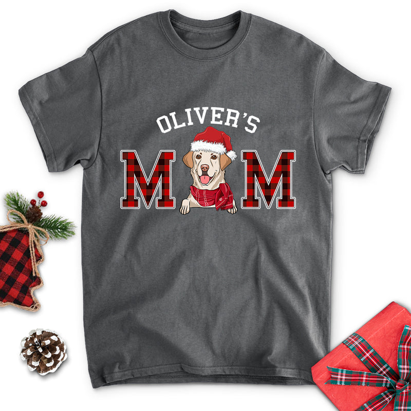 Christmas Dog Dad/Mom Basic - Personalized Custom Unisex T-shirt