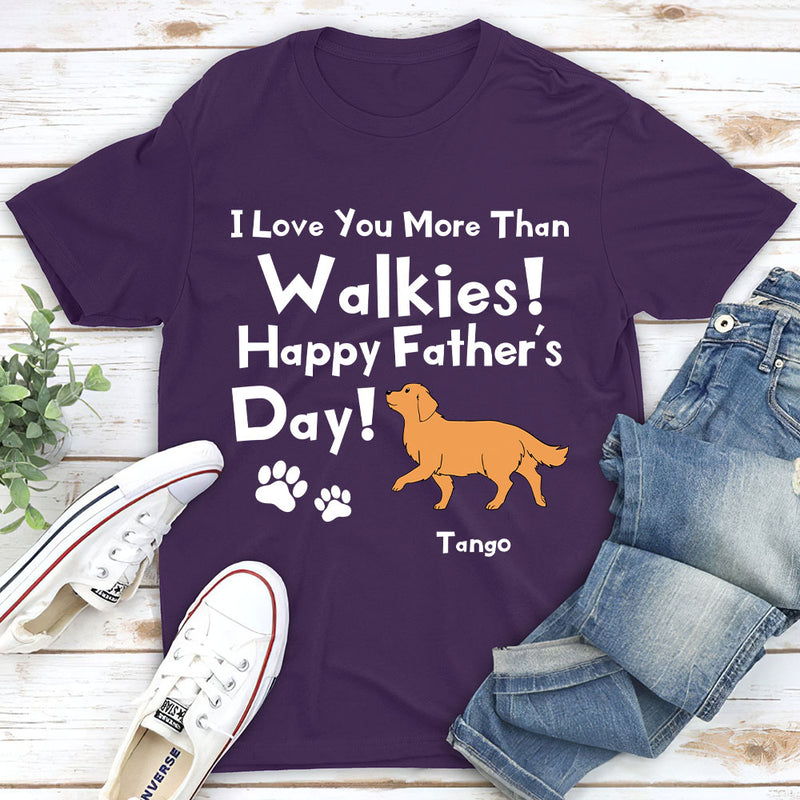 Love Walkies - Personalized Custom Unisex T-shirt