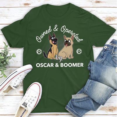 Owned & Operated - Personalized Custom Unisex T-shirt