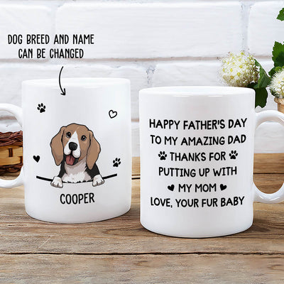 Your Fur Baby - Personalized Custom Coffee Mug