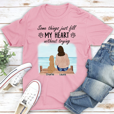 Fill My Heart - Personalized Custom Unisex T-shirt