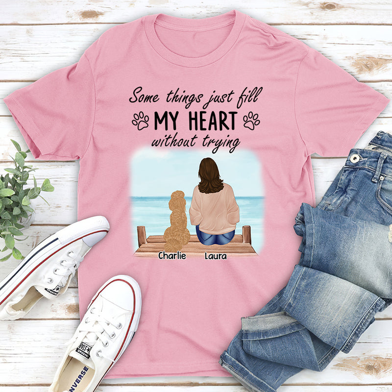 Fill My Heart - Personalized Custom Unisex T-shirt
