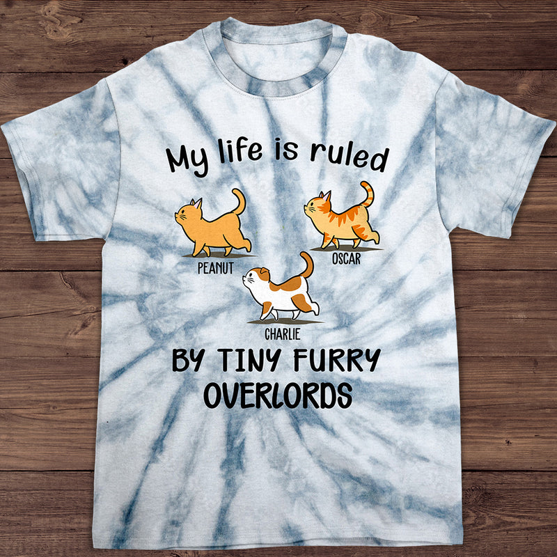 Cats Rule My Life - Personalized Custom All-over-print T-shirt