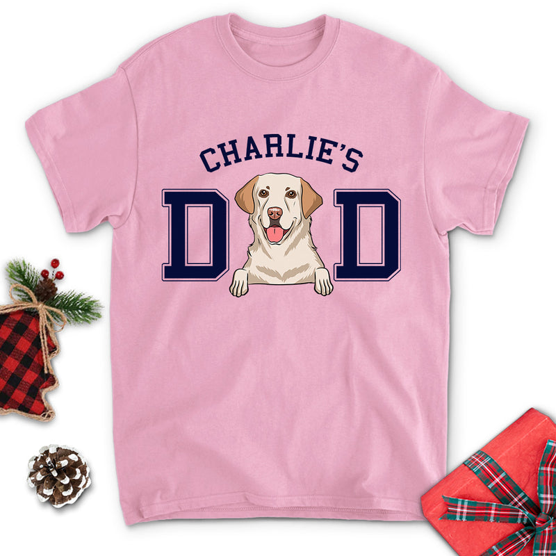 Dog Mom/Dad Basic 2 - Personalized Custom Unisex T-shirt