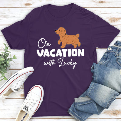 On Vaction - Personalized Custom Unisex T-shirt