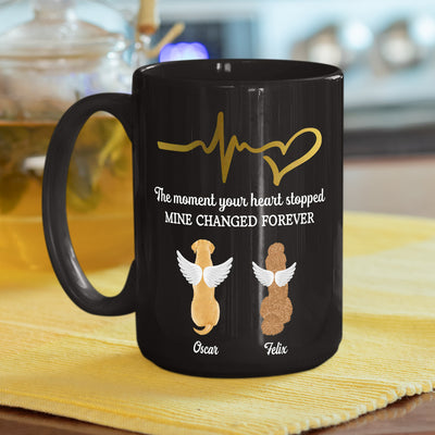 The Moment Your Heart Stopped - Personalized Custom Coffee Mug