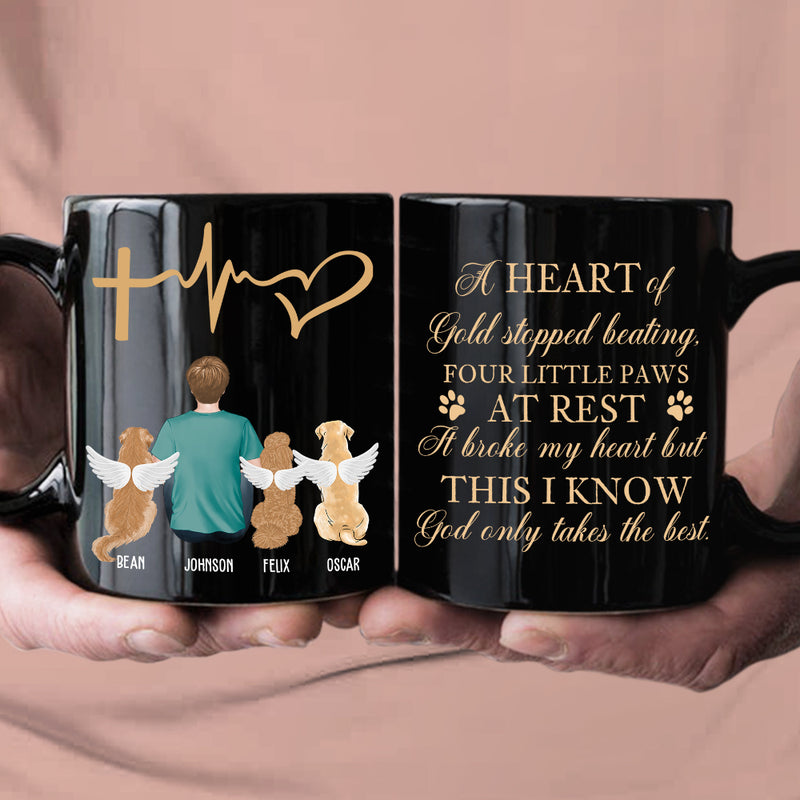 A Heart Of Gold - Personalized Custom Coffee Mug