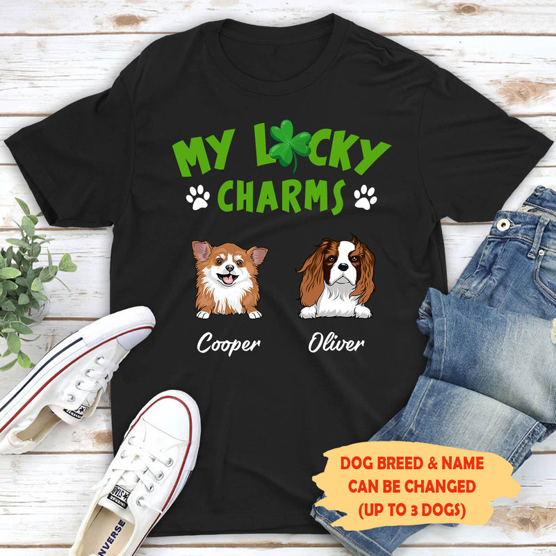 My Lucky Charms - Personalized Custom Unisex T-shirt